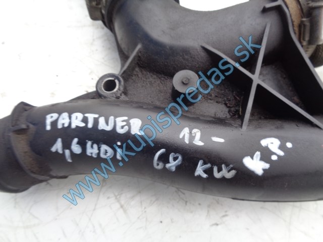 hadica na vzduch na peugeot partner III, 1,6hdi, 9678406580